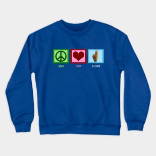 Peace Love Alpaca Crewneck Sweatshirt